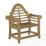 Fauteuil en teck massif Fauteuil en teck massif