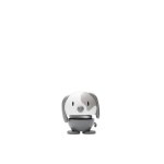 Figurine chien gris froid Figurine chien gris froid