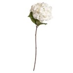 Fleur artificielle hortensia crme h 73 cm