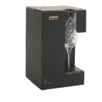 Fltes en verre taill et filet dor (x4)