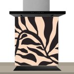 Fond de hotte d�corative, vallon multicolore 60x70 cm