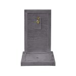 Fontaine de jardin en pierre reconstitue 57 x 42 x 87 cm