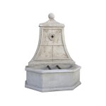 Fontaine de jardin en pierre reconstitu�e 86 x 51 x 111 cm