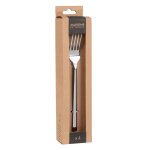 Fourchettes en inox argent (x4)