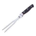 Fourchette  viande en acier noir 30, 5cm
