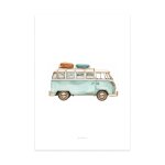 Fourgon affiche murale pour enfants 21x30cm Fourgon affiche murale pour enfants 21x30cm