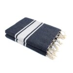 Fouta xxl coton bleu jean 200x200