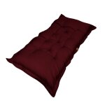 Futon xxl en lin matelas de sol 195x100cm - prune Futon xxl en lin matelas de sol 195x100cm - prune