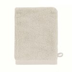 Gant de toilette en coton beige gazelle 16x21