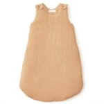 Gigoteuse en gaze de coton camel (0 - 6 mois) Gigoteuse en gaze de coton camel (0 - 6 mois)