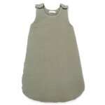 Gigoteuse en gaze de coton vert sauge (6 - 24 mois)