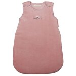 Gigoteuse hiver 55 cm 0 - 3 mois coton bio bois de rose
