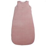 Gigoteuse hiver 85 / 110 cm 18 - 36 mois coton bio rose