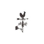 Girouette murale coq en fonte Girouette murale coq en fonte