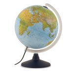 Globe terrestre 30 cm politique physique lumineux en français Globe terrestre 30 cm politique physique lumineux en français