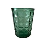 Gobelet en verre recyclé eucalyptus 12 cm Gobelet en verre recyclé eucalyptus 12 cm