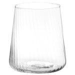 Gobelet en verre stri transparent
