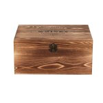 Gobelets à whisky en verre (x2), glaçons en pierre et coffret en bois de pin Gobelets à whisky en verre (x2), glaçons en pierre et coffret en bois de pin