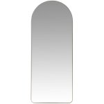 Grand miroir arche en mtal dor 60x150