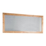 Grand miroir rectangle en teck massif 160 x 70