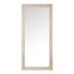 Grand miroir rectangulaire en bois de paulownia 80x170 Grand miroir rectangulaire en bois de paulownia 80x170