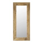 Grand miroir rectangulaire en bois de sapin 70x160 Grand miroir rectangulaire en bois de sapin 70x160