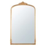 Grand miroir rectangulaire doré effet vieilli 119x194 Grand miroir rectangulaire doré effet vieilli 119x194