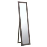 Grand miroir rectangulaire sur pied en bois de paulownia 40x168 Grand miroir rectangulaire sur pied en bois de paulownia 40x168