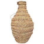 Grand panier d�co amphore osier naturel 22x22x75 cm