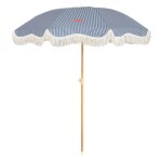 Grand parasol polyester 210x170cm bleu