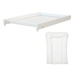 Grand plan  langer en bois amovible en bois blanc
