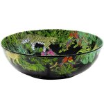 Grand saladier mlamine avec des motifs jungle 31 cm