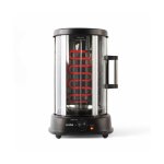 Grill vertical en mtal noir