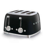Grille - pain vintage 4 tranches noir smeg Grille - pain vintage 4 tranches noir smeg
