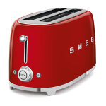 Grille - pain vintage 4 tranches rouge smeg