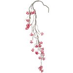 Guirlande de baies artificielle fuchsia l127 Guirlande de baies artificielle fuchsia l127