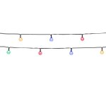 Guirlande globe multicolore plastique multicolore 5. 8m