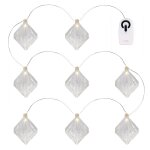 Guirlande led 103cm transparent