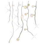 Guirlande led 22m blanc chaud et flash blanc pur