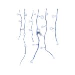 Guirlande led 22m blanc pur et flash blanc pur