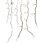 Guirlande led 8m blanc chaud connectable