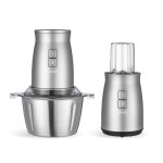 Hachoir multifonction gris