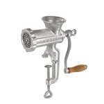 Hachoir à viande taille 8 en acier inoxydable argent Hachoir à viande taille 8 en acier inoxydable argent