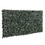 Haie artificielle brise - vue dim. 3l x 1, 5h m feuillage raliste vert