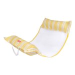 Hamac gonflable pvc jaune