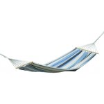 Hamac simple  barre en tissu ray bleu clair