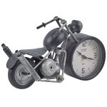 Horloge 30 cm métal noir Horloge 30 cm métal noir
