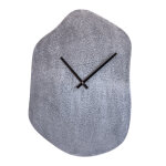 Horloge 50 x 35 cm en m�tal argent