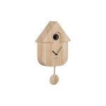 Horloge murale aluminium naturel 8. 5x21. 5x41cm