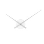 Horloge murale argent en aluminium d41 Horloge murale argent en aluminium d41